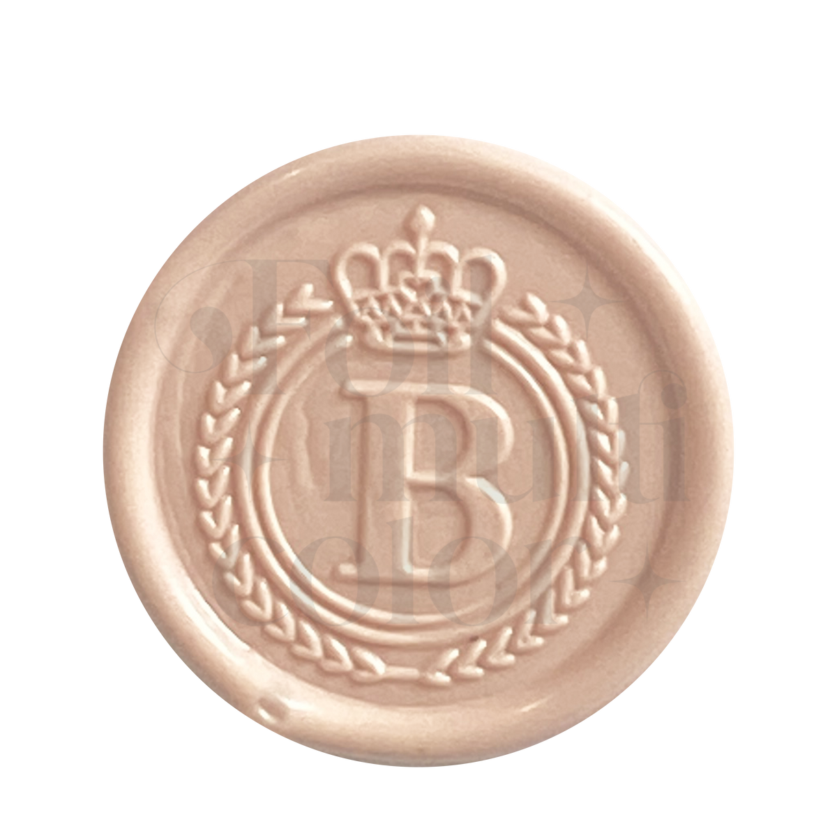 Abecedario Realeza "b" Cabezal – Foil Multicolor