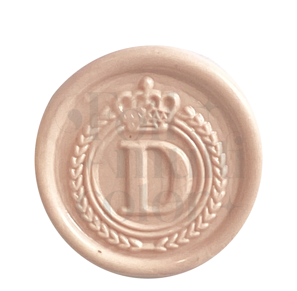 Abecedario Realeza "d" Cabezal – Foil Multicolor