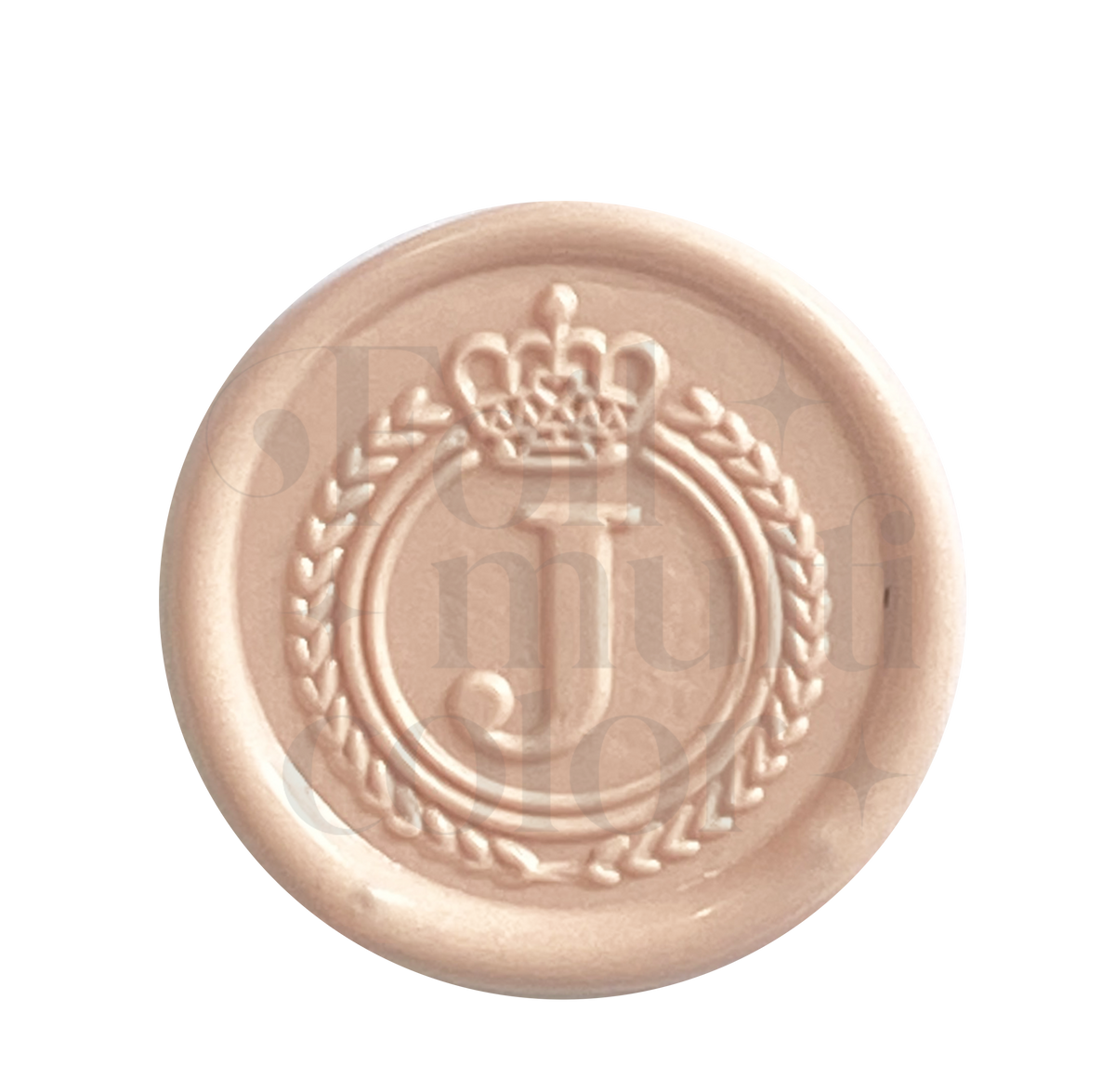 Abecedario Realeza "j" Cabezal – Foil Multicolor