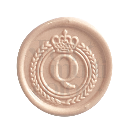 Abecedario Realeza "q" Cabezal – Foil Multicolor