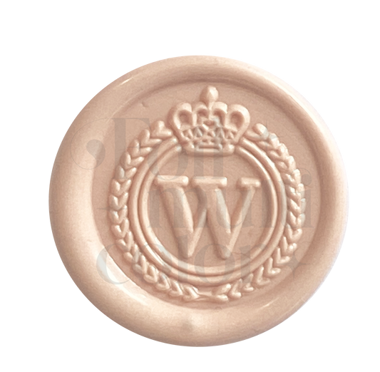 Abecedario Realeza "w" Cabezal – Foil Multicolor