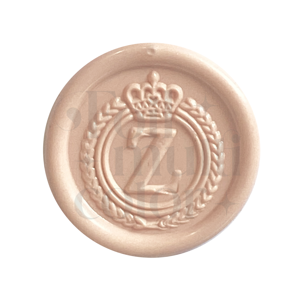 Abecedario Realeza "z" Cabezal – Foil Multicolor