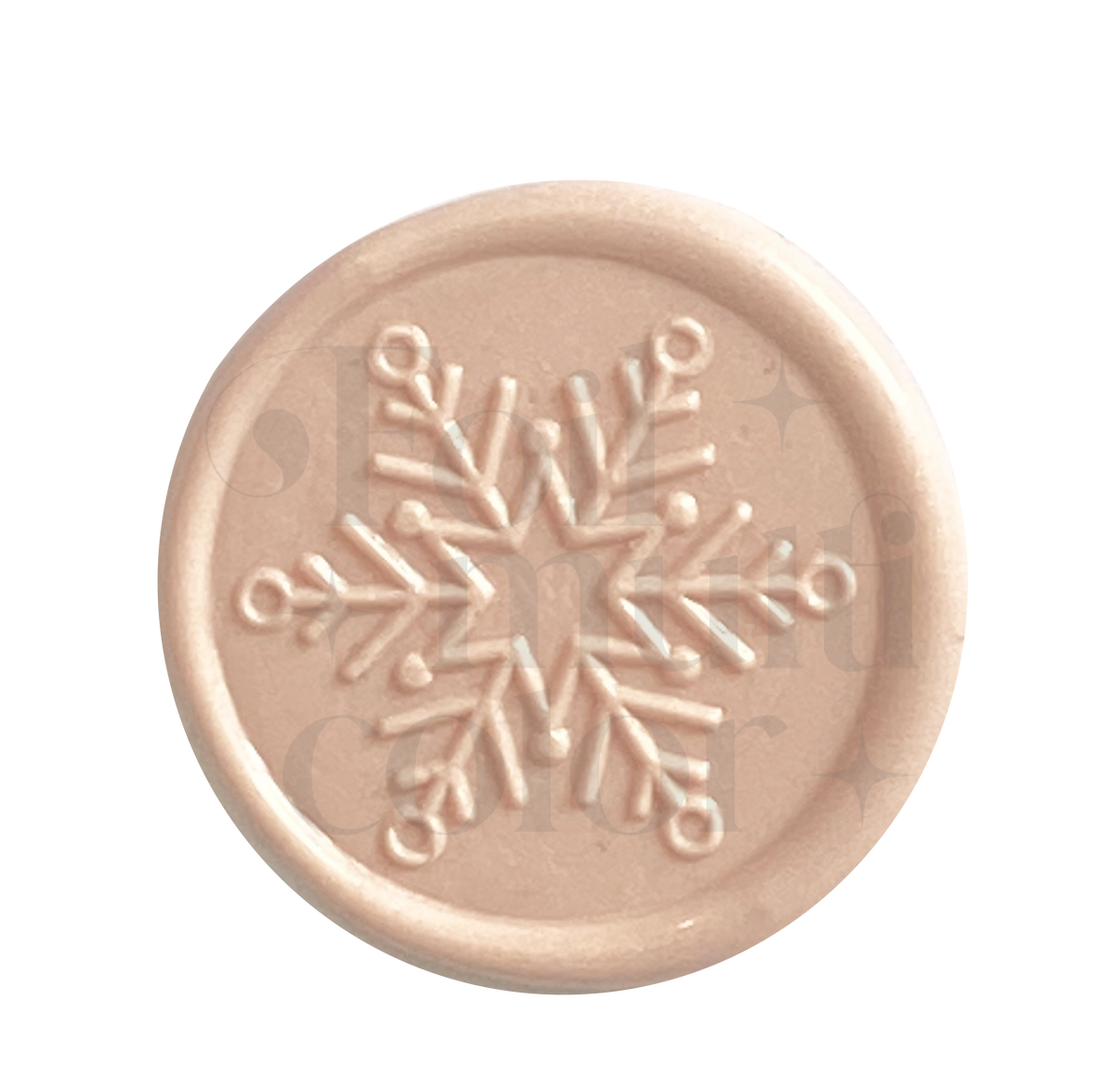 Copo de Nieve Cabezal – Foil Multicolor