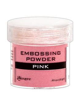 PINK EMBOSSING POWDER