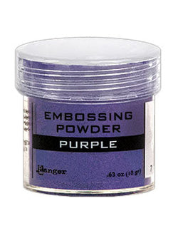 Purple Embossing Powder – L'atelier Scrapbooking