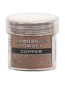 Copper Super Fine Embossing Powder – L'atelier Scrapbooking