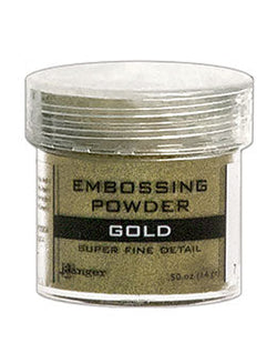 Gold Super Fine Embossing Powder – L'atelier Scrapbooking