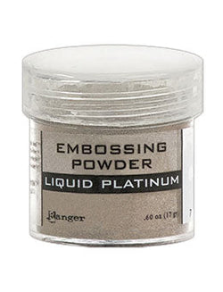 Liquid Platinum Embossing Powder – L'atelier Scrapbooking