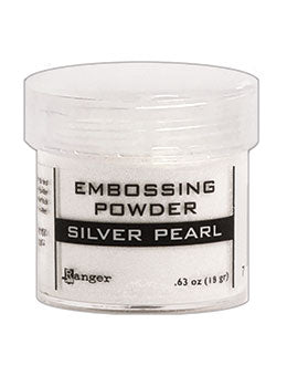 Silver Pearl Embossing Powder – L'atelier Scrapbooking