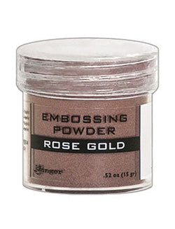 Rose Gold Embossing Powder – L'atelier Scrapbooking