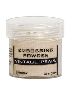 Vintage Pearl Embossing Powder – L'atelier Scrapbooking
