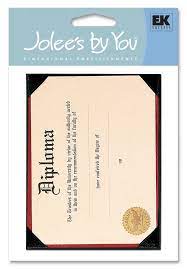 Large Diploma Jolee – American Crafts