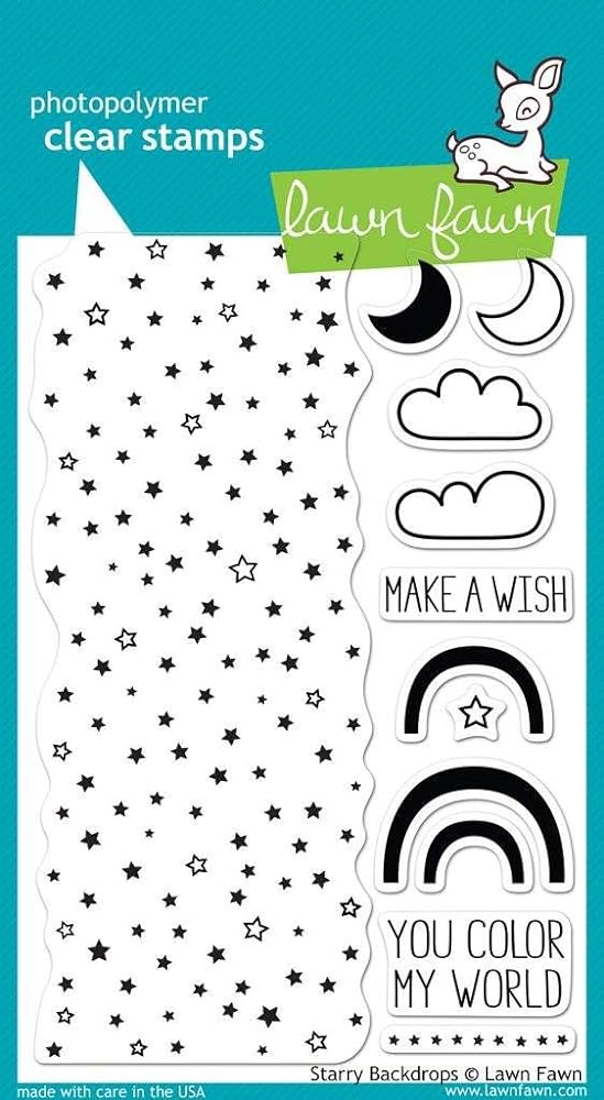 STARRY BACKDROPS STAMP