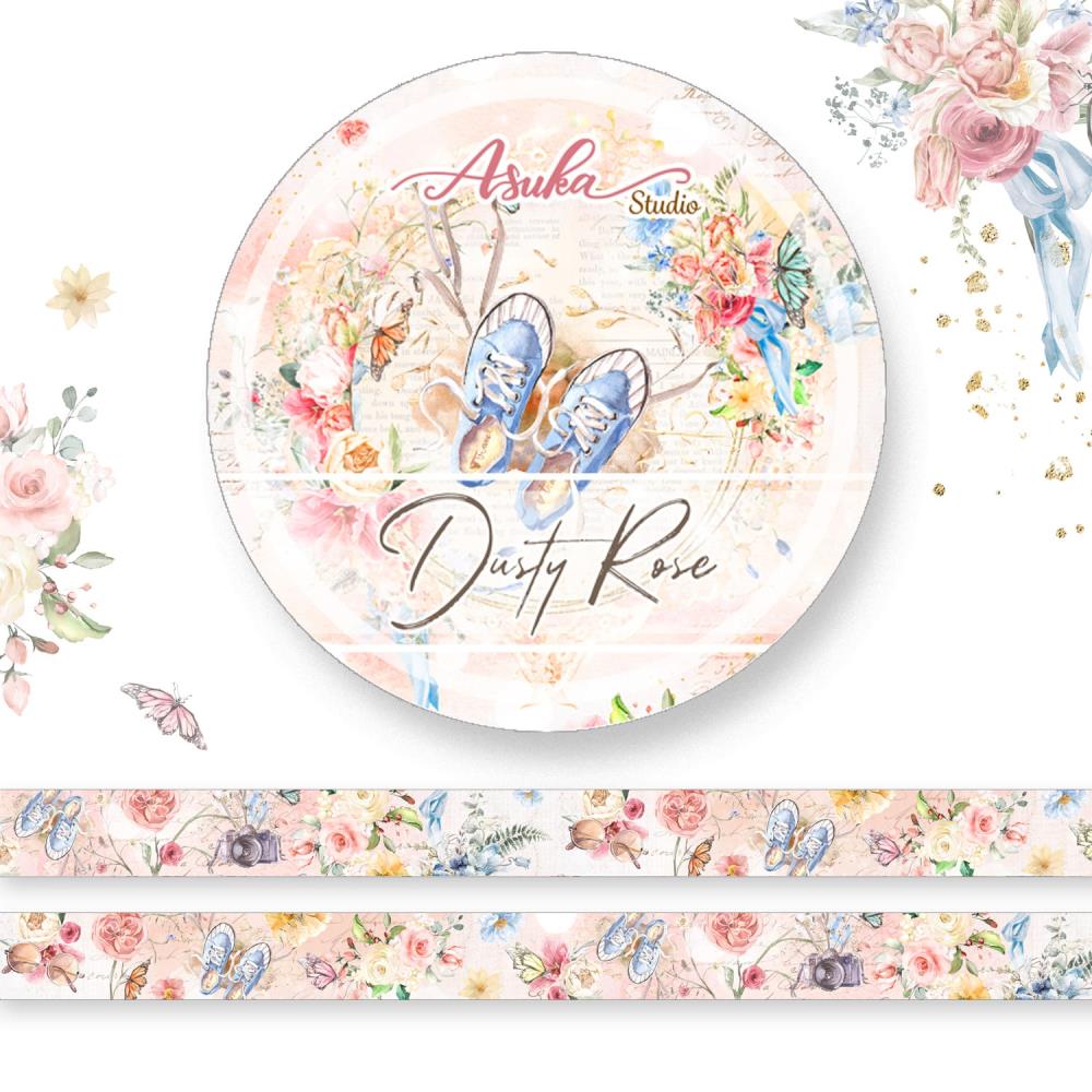 Dusty Rose Washi Tape – L'atelier Scrapbooking
