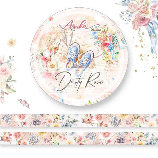 Dusty Rose Washi Tape – L'atelier Scrapbooking