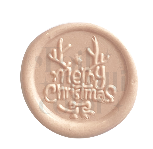 Merry Christmas Reno Cabezal – Foil Multicolor