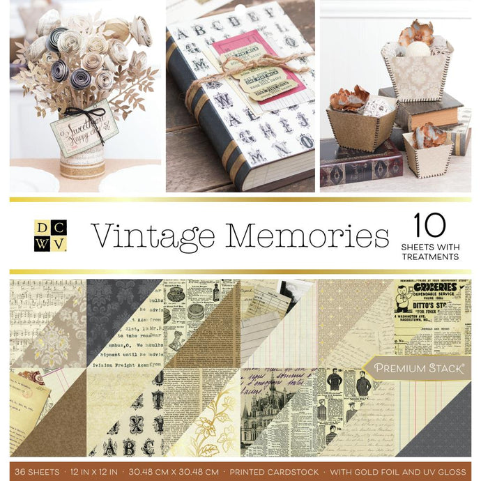 PAPER VINTAGE MEMORIES PAD