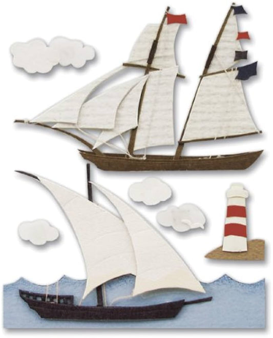 Nautical Travel Jolee – American Crafts