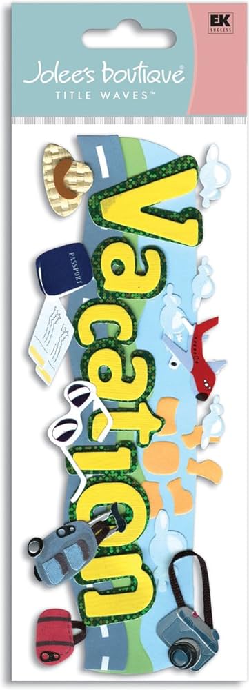Vacation Title Jolee – American Crafts