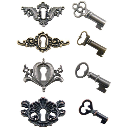 Locket Keys – Tim Holtz